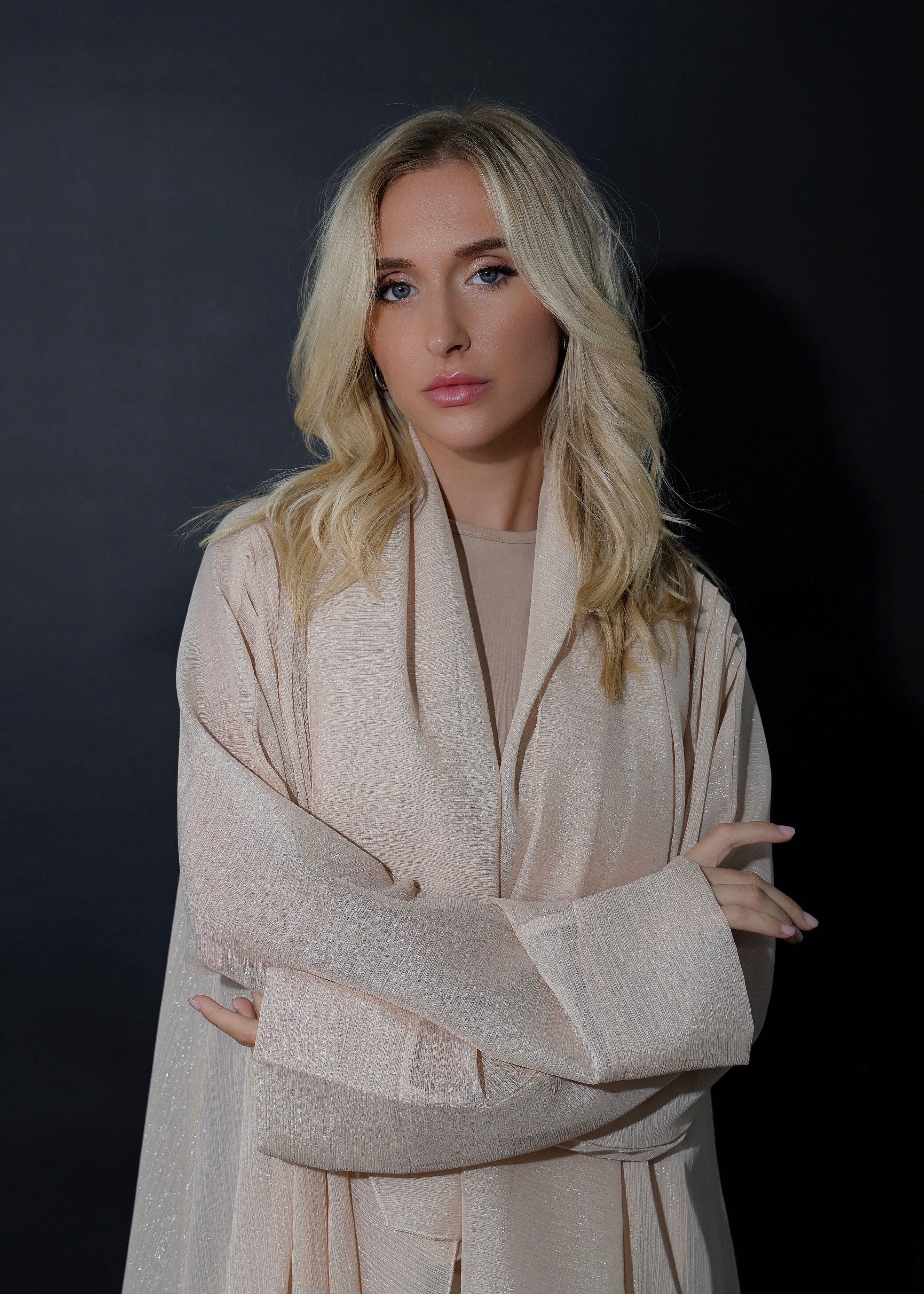 Linen Shimmer Overlay