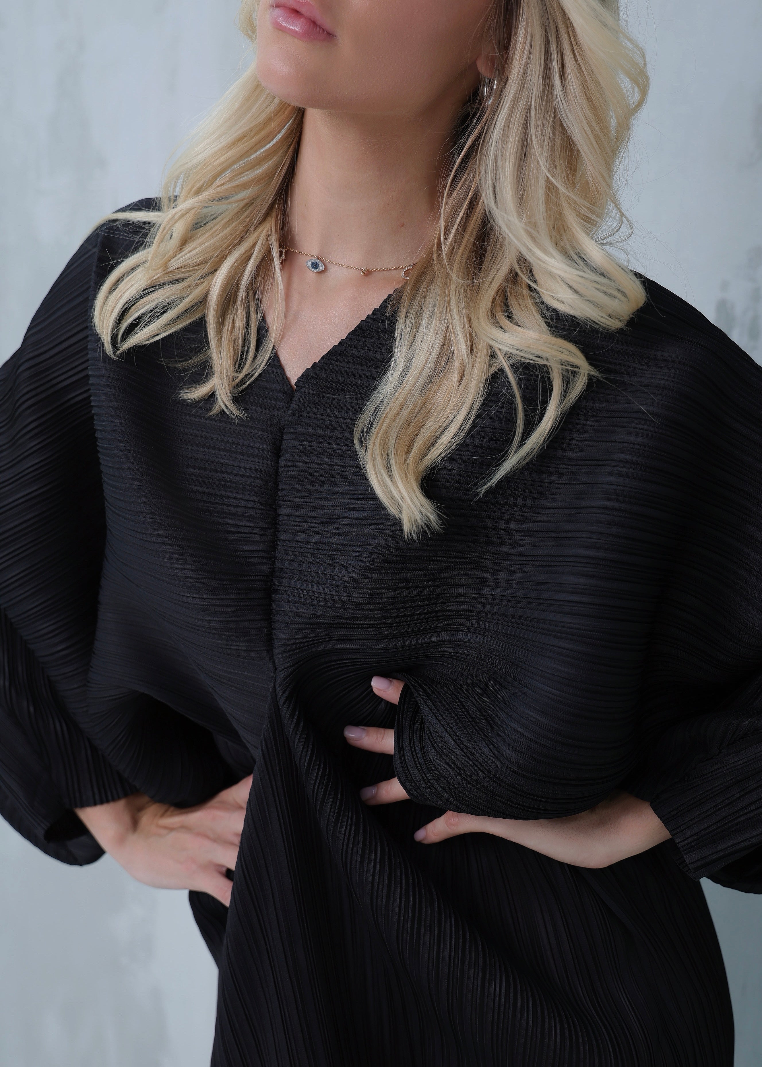 Black Sculptural Gown