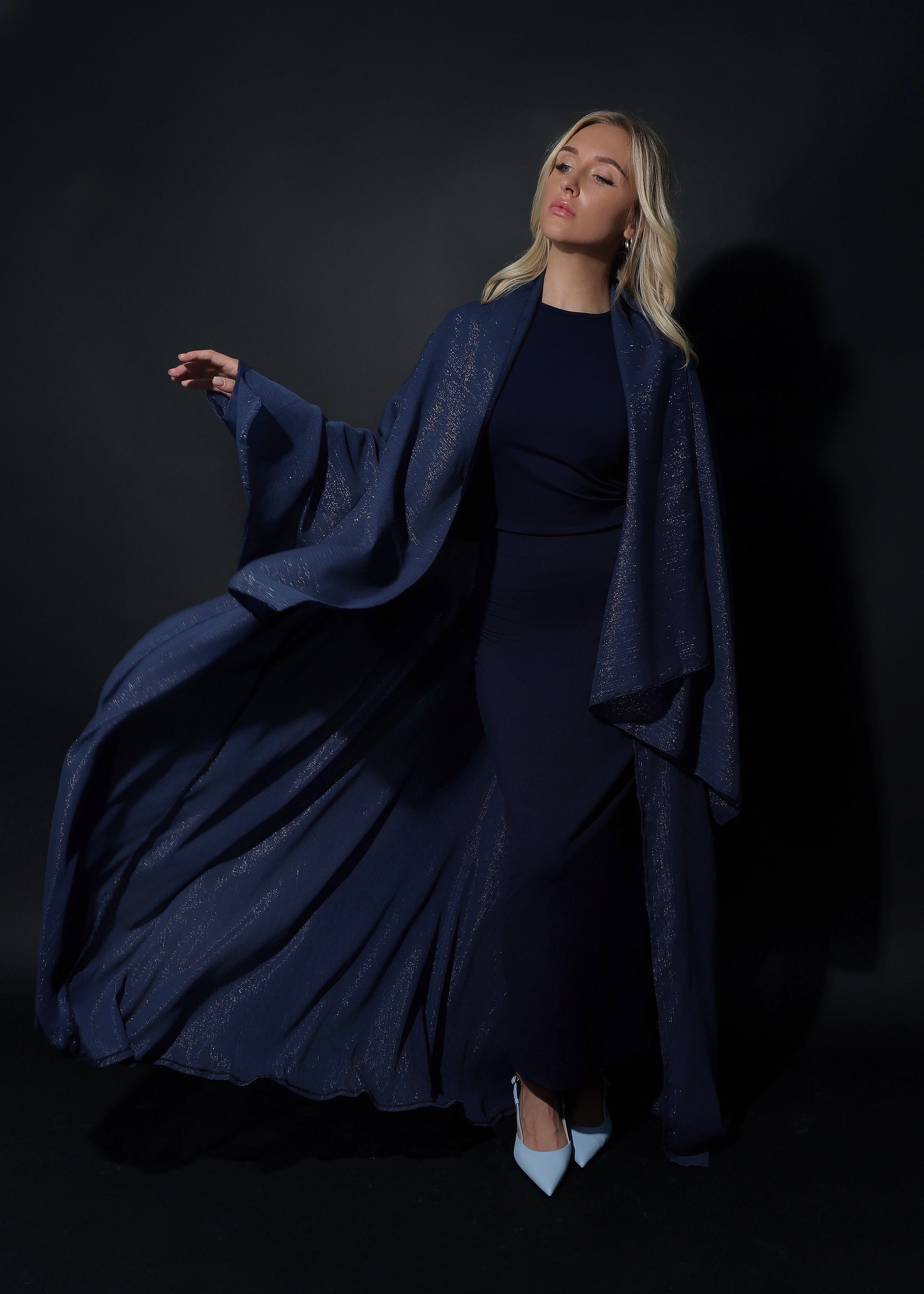 Blue Shimmer Overlay