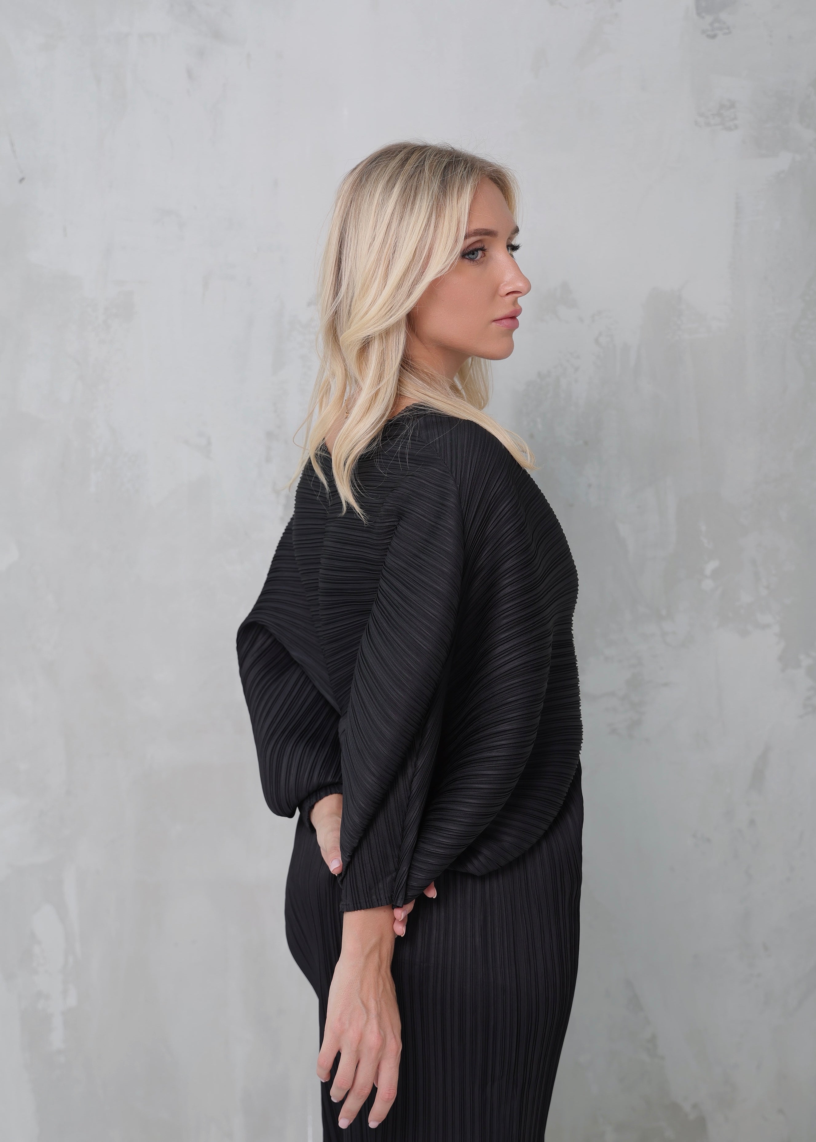 Black Sculptural Gown