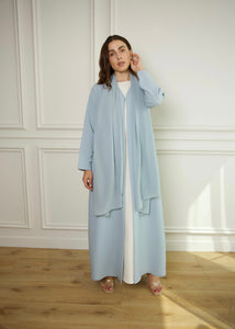 Looped Beading – Powder Blue