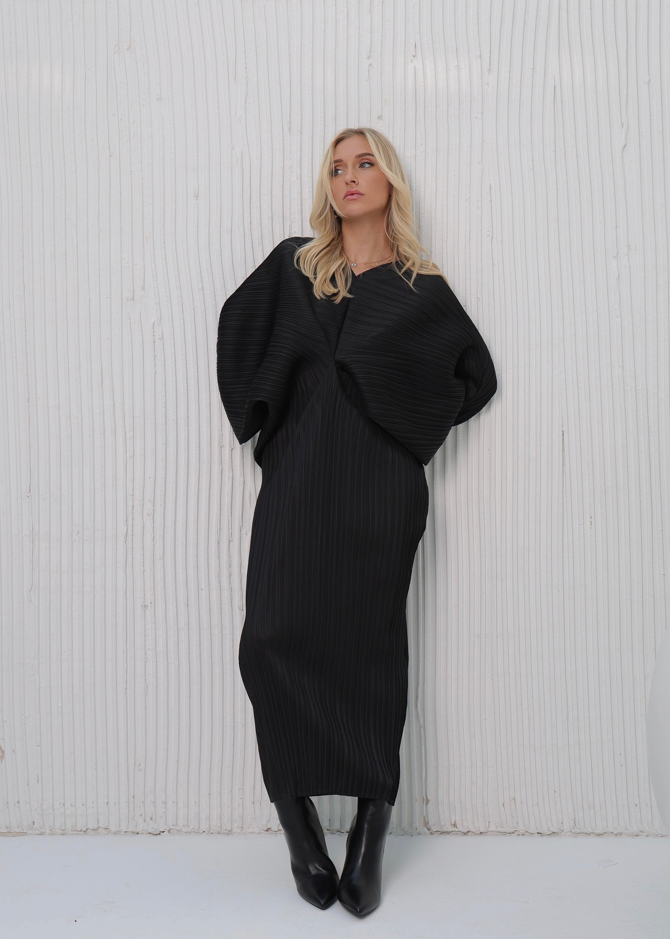 Black Sculptural Gown