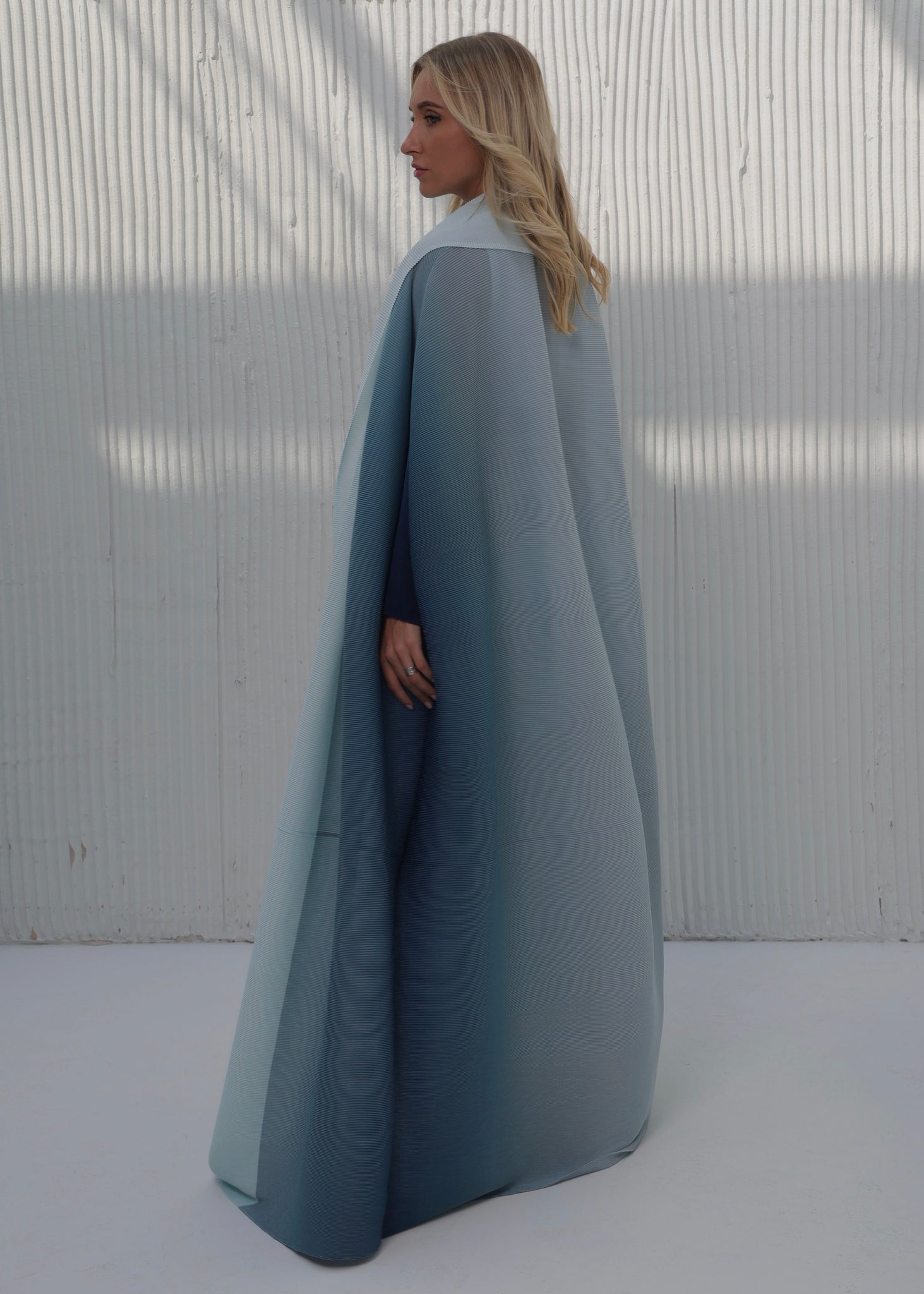 Blue Dual-Tone Drape