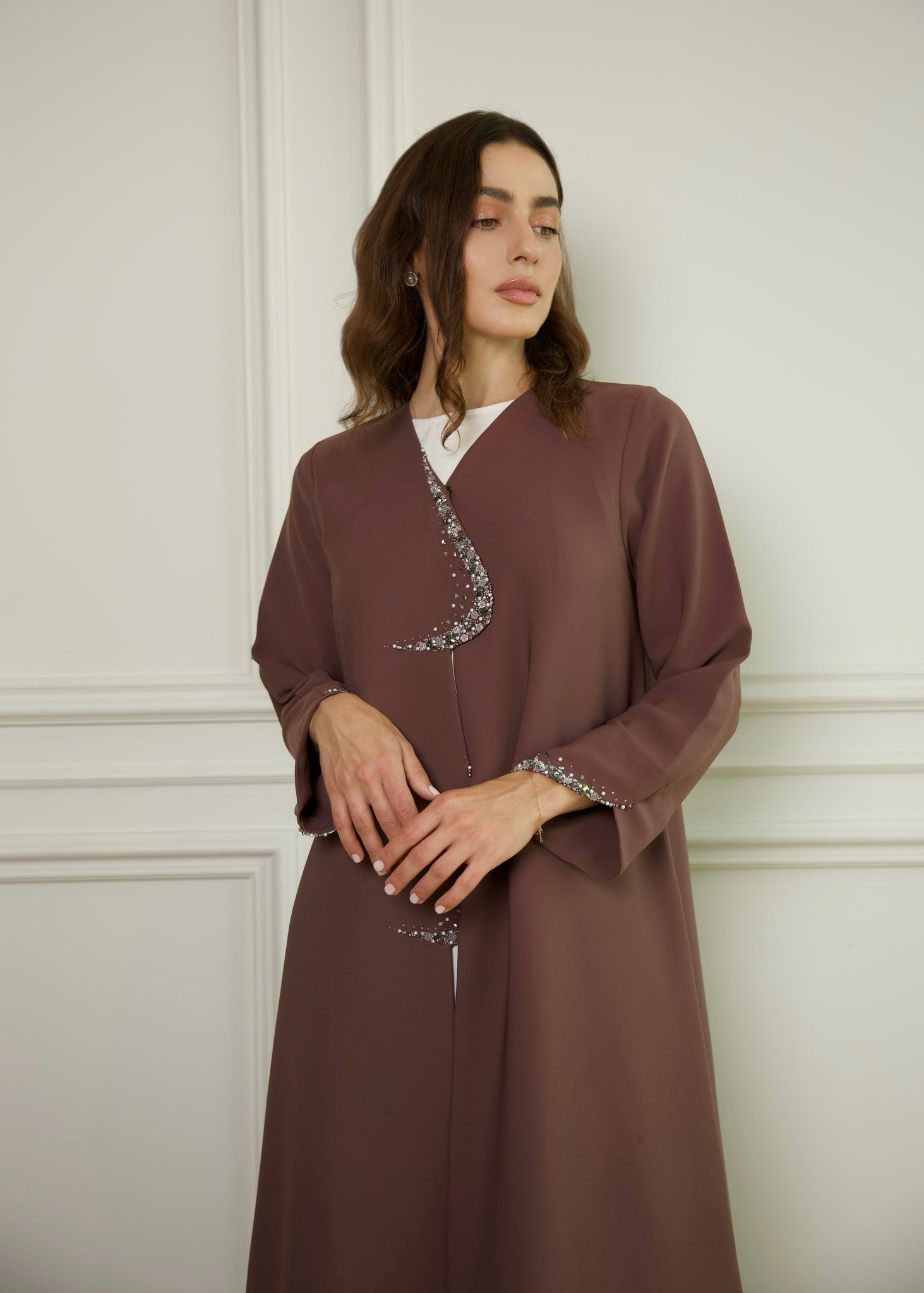 Curved Beading – Cocoa